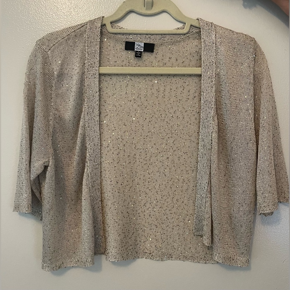 Saks Fifth Ave cropped cardigan